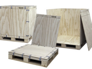 Foldable Wooden Crate, Avant Model