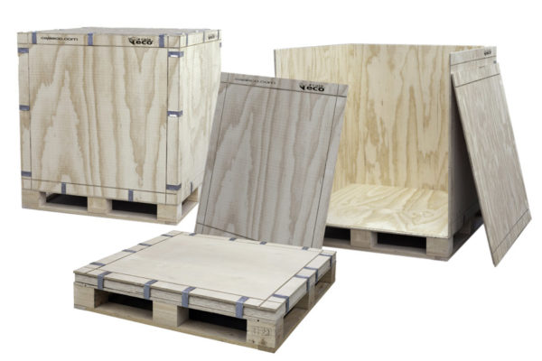 Foldable Wooden Crate, Avant Model