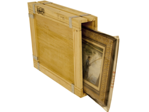Foldable Wooden Crate, Art Model