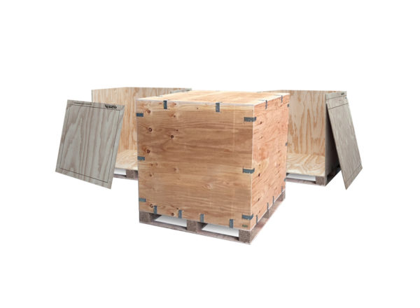Foldable Wooden Crate, Free Docs Model