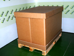 Pallet cardboard box