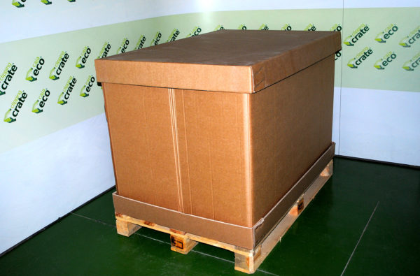 Pallet cardboard box